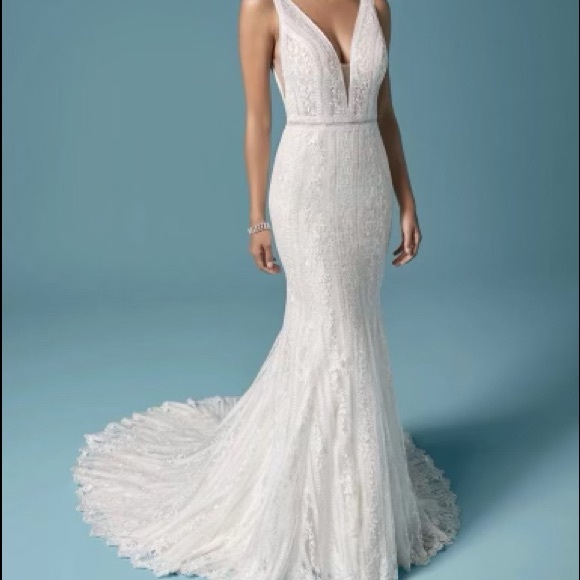 Maggie Sottero WEDDING DRESS Like new!CORRETTA ROSE style… STUNNING!